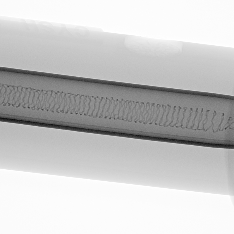 X-ray Inspection Effectiveness for Heating Wire