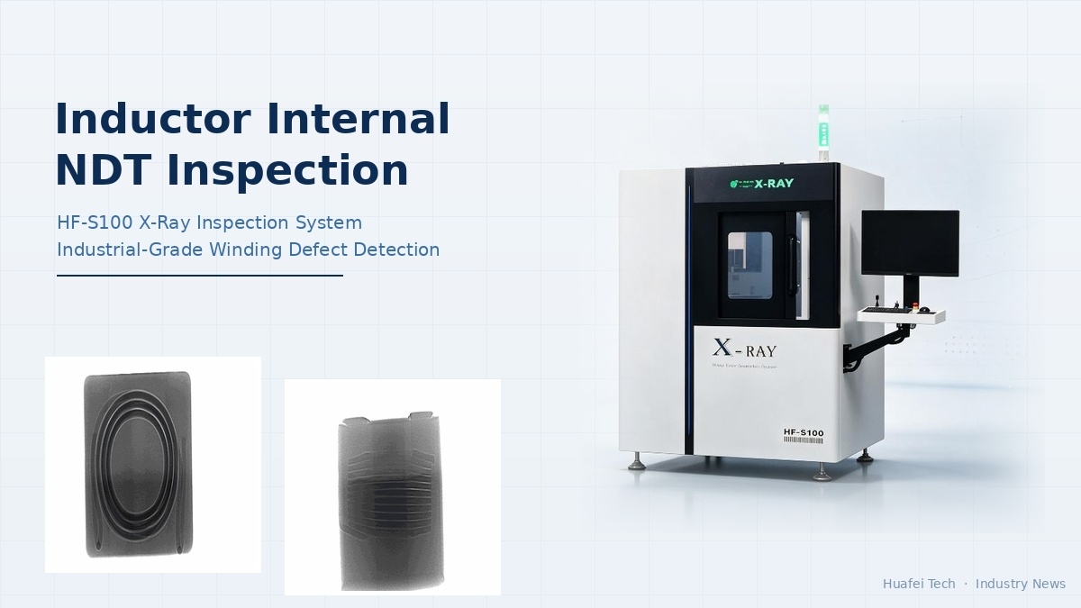 X-Ray Inspection System Inductor Internal NDT Inspection