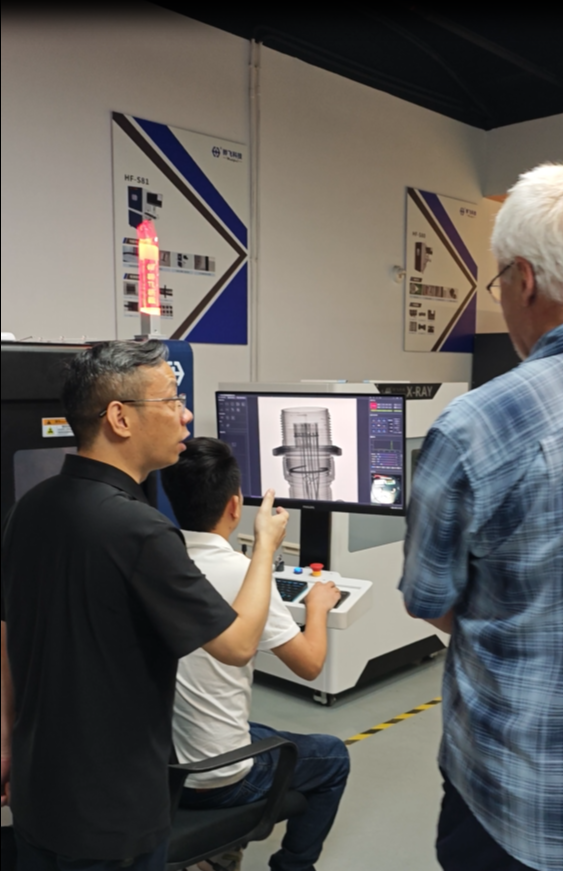 Industrial connectors inspection